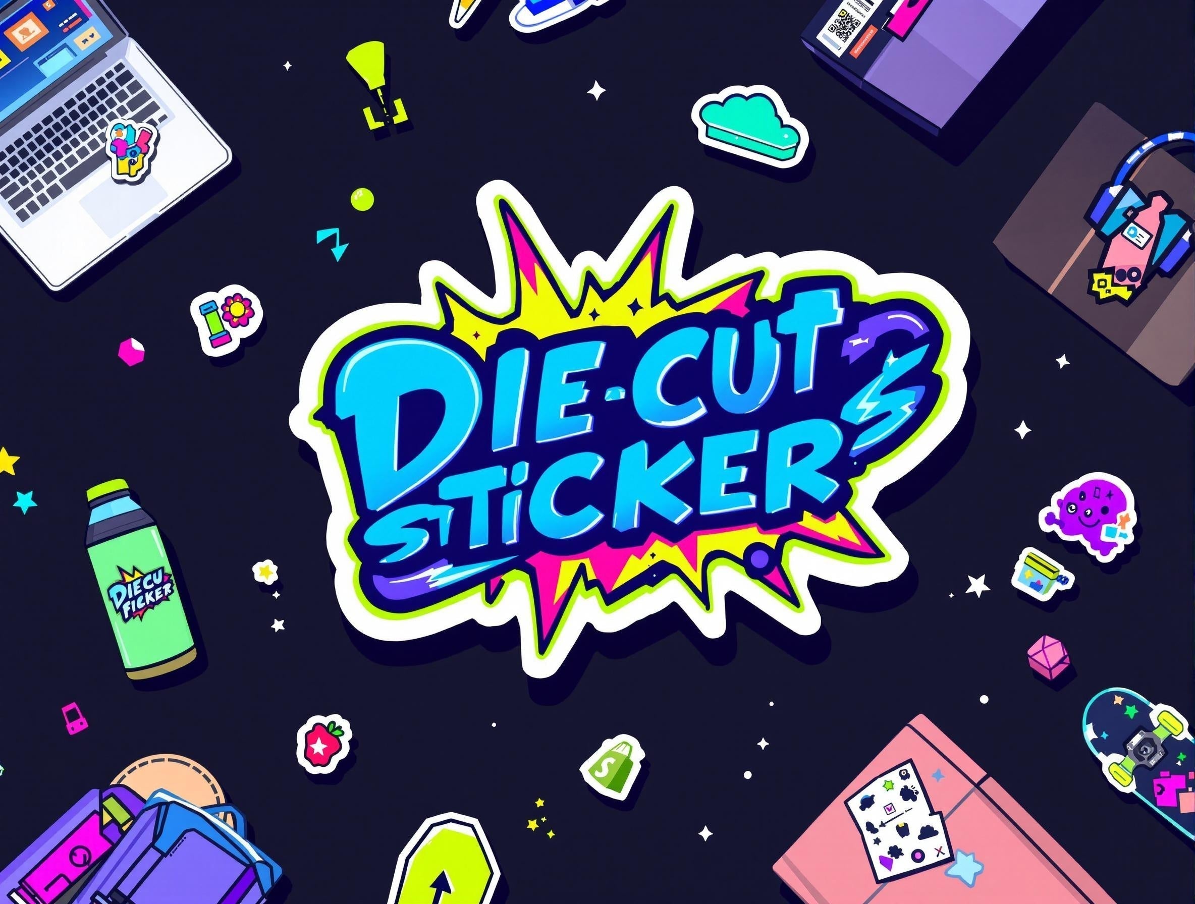 Image of Custom Die-Cut Stickers: How to Design, Order, and Use Them - Smith Artist Productions