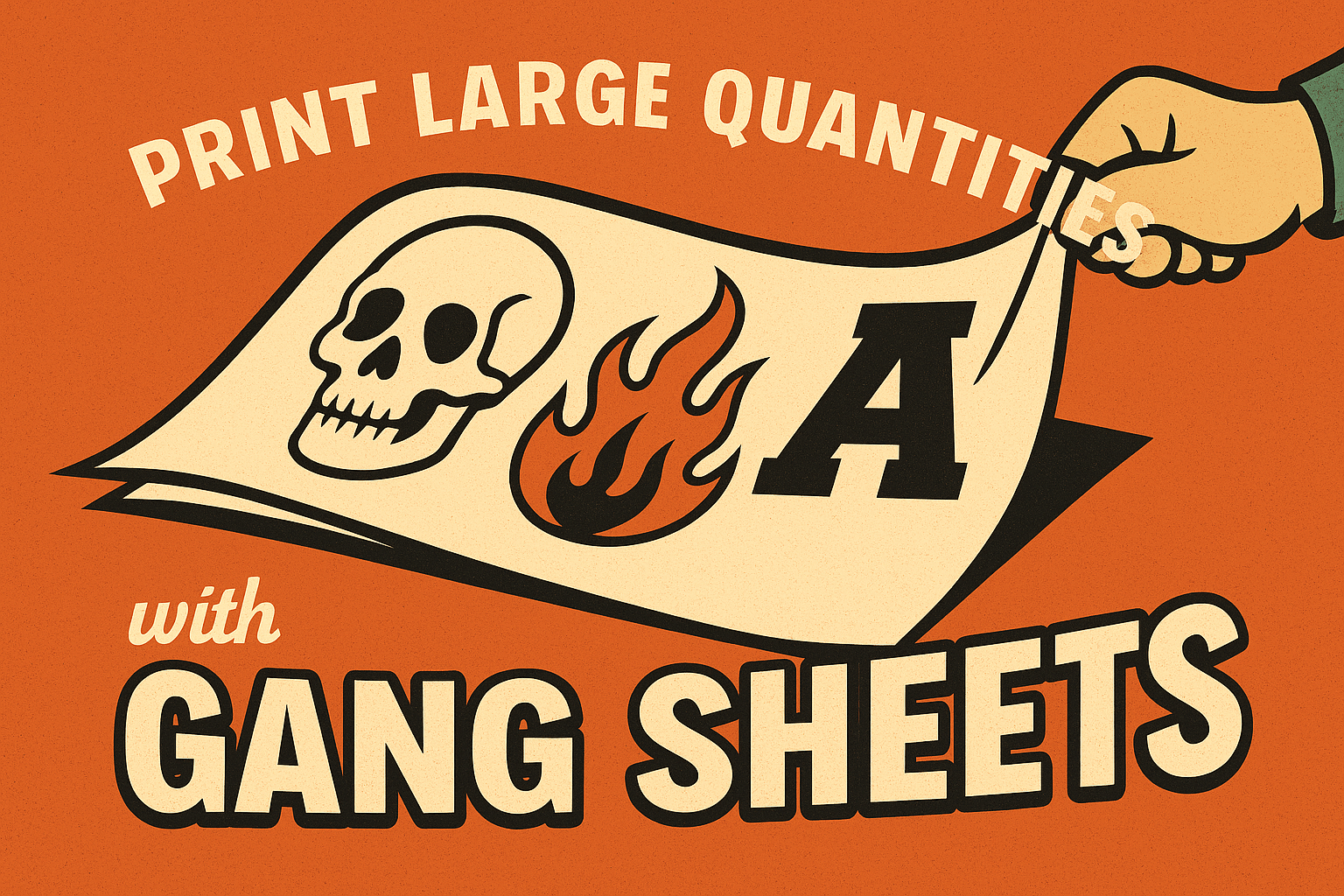 Image of How to Make a DTF Gang Sheet (Step-by-Step Guide) - Smith Artist Productions