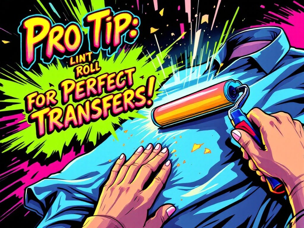 Mastering the Art of Lint Rolling for Perfect DTF Transfers - Smith Artist Productions