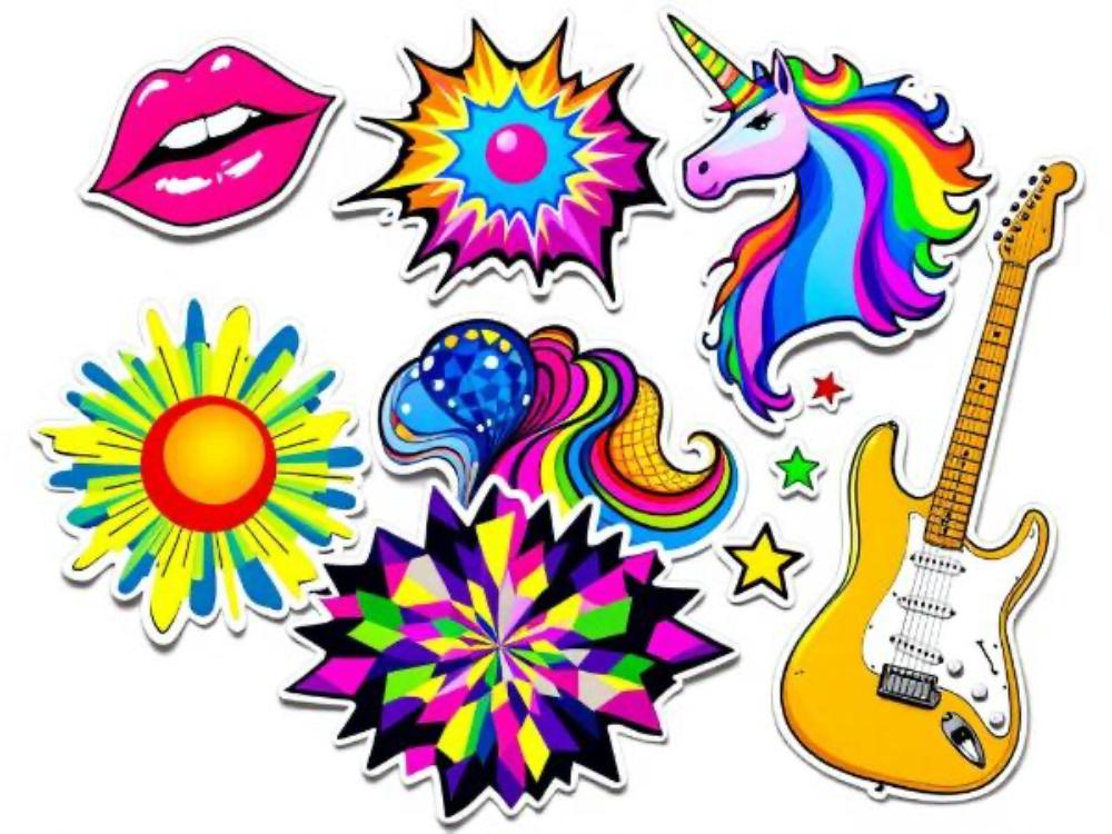 Image of Die Cut Vinyl Stickers - Smith Artist Productions