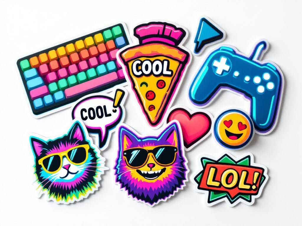 Image of Die Cut Vinyl Stickers - Smith Artist Productions