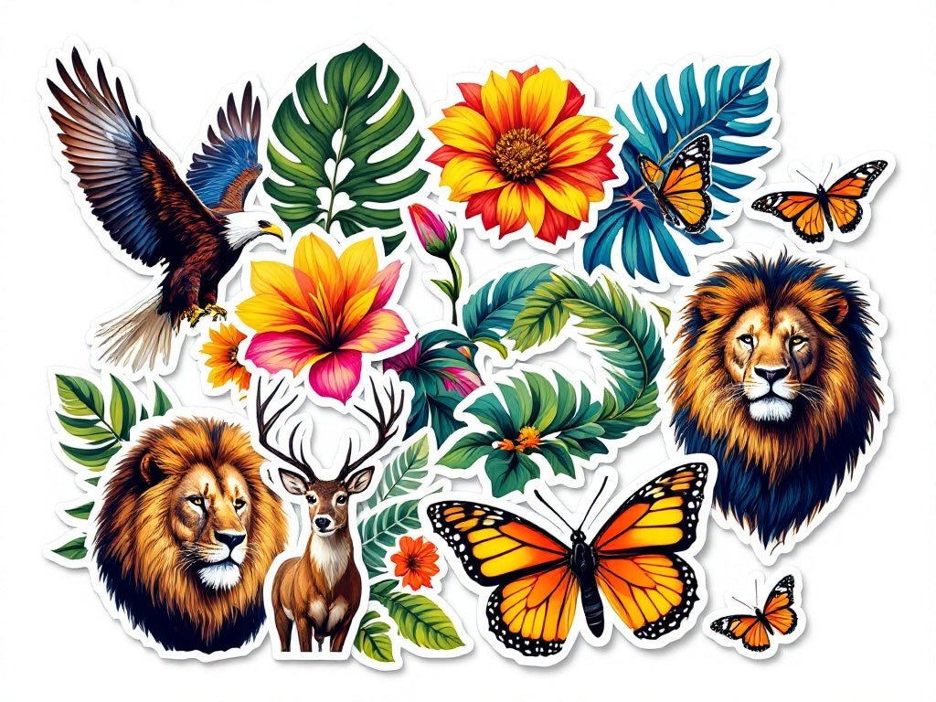 Image of Die Cut Vinyl Stickers - Smith Artist Productions