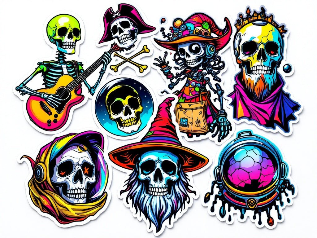 Image of Die Cut Vinyl Stickers - Smith Artist Productions